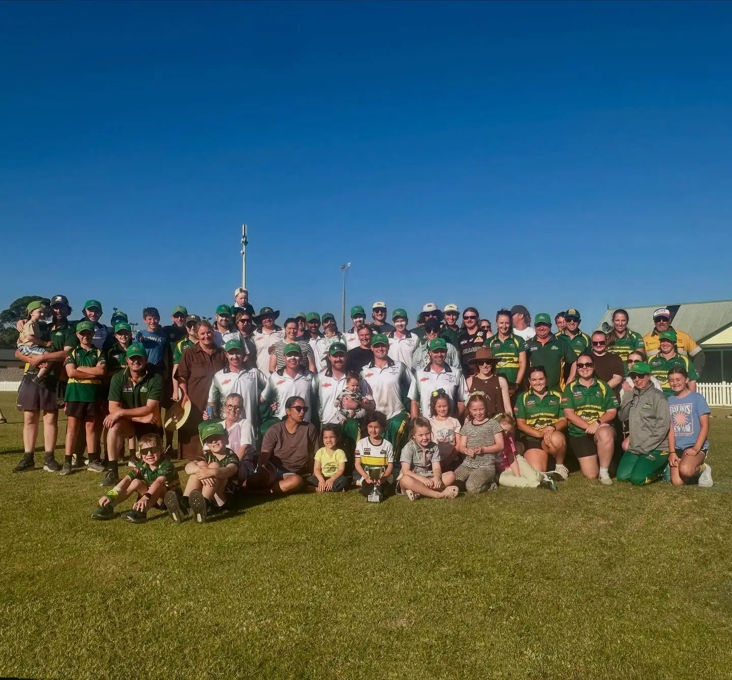The Gators club family celebrating